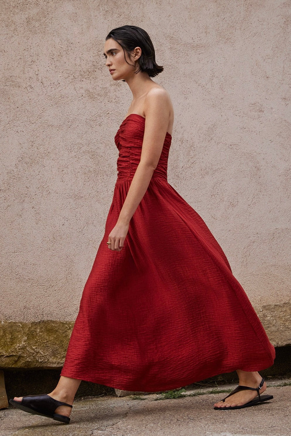 Yerse: Draped Dress (2 Colours)