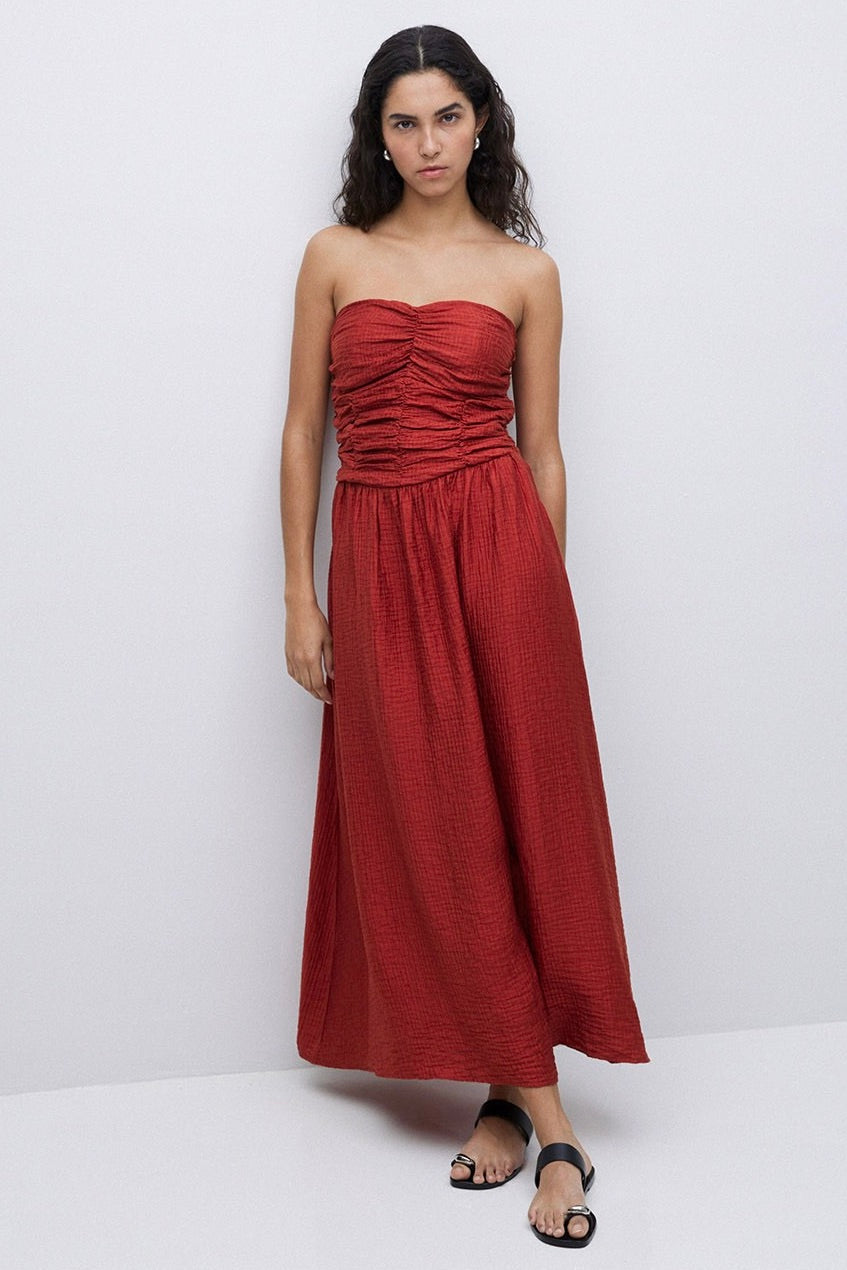 Yerse: Draped Dress (2 Colours)