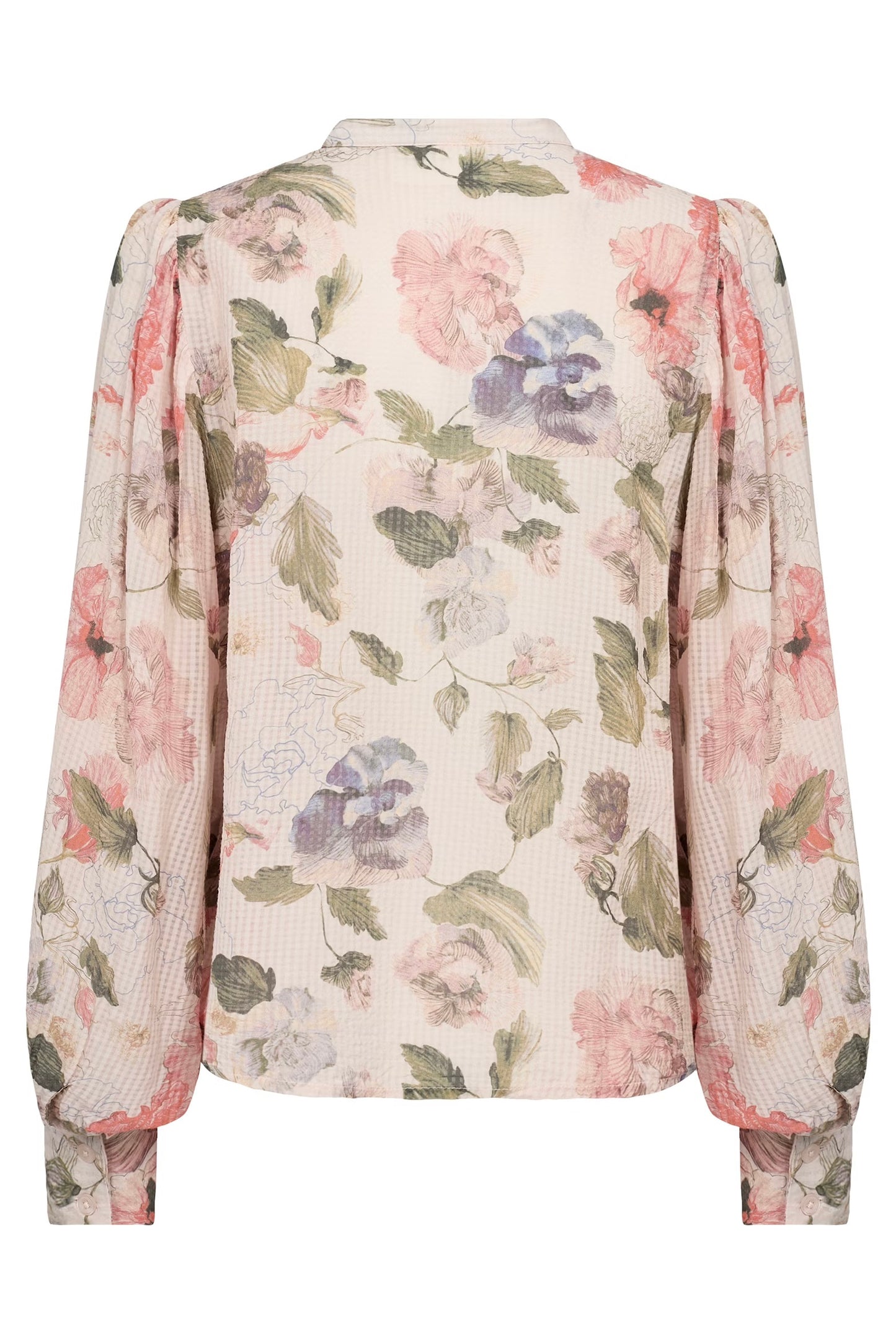 Cream: Hailey Floral Shirt
