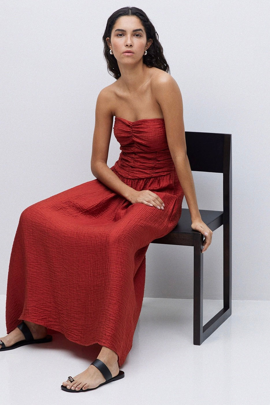Yerse: Draped Dress (2 Colours)