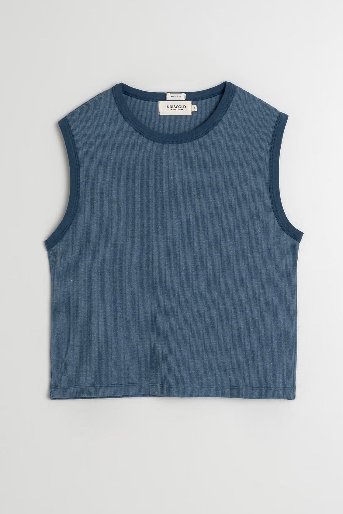 Indi & Cold: Ribbed Tee (2 Colours)