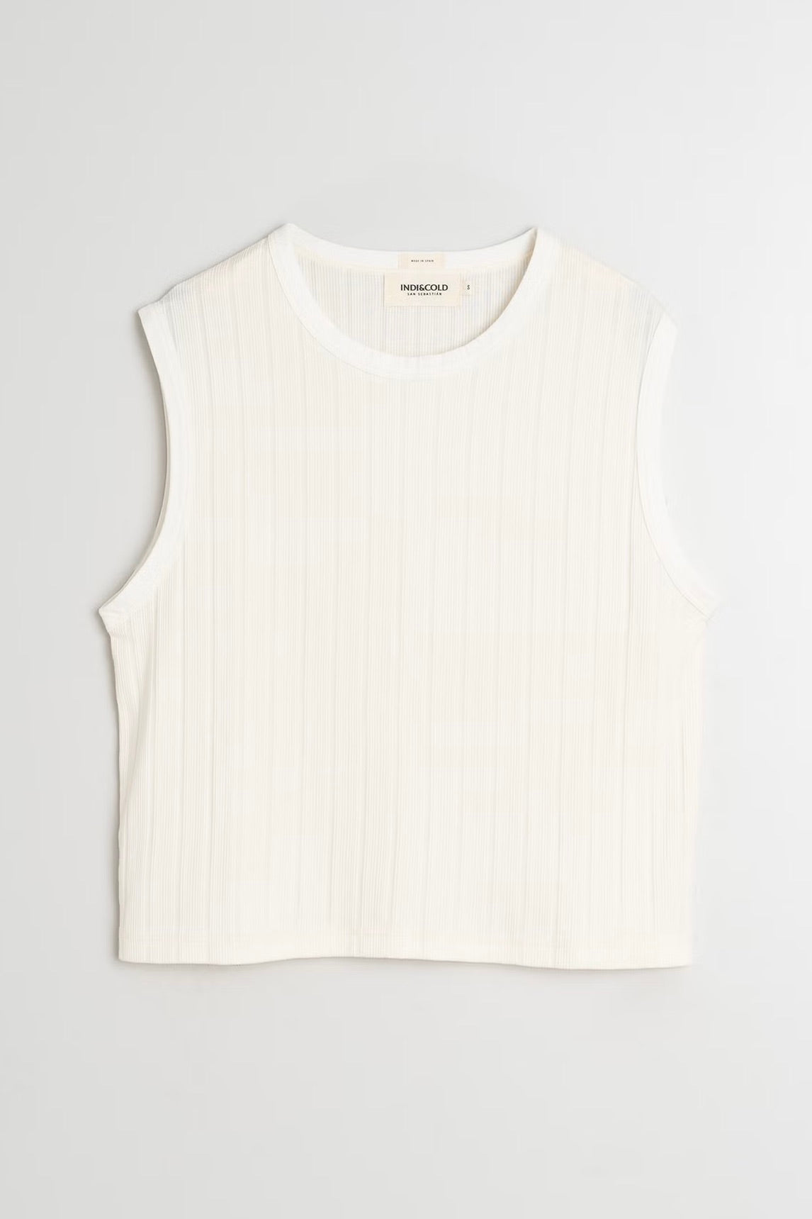 Indi & Cold: Ribbed Tee (2 Colours)
