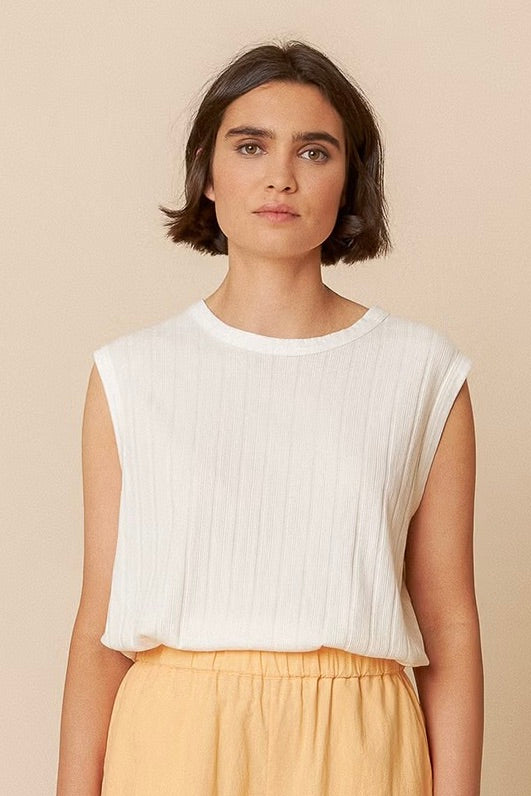 Indi & Cold: Ribbed Tee (2 Colours)