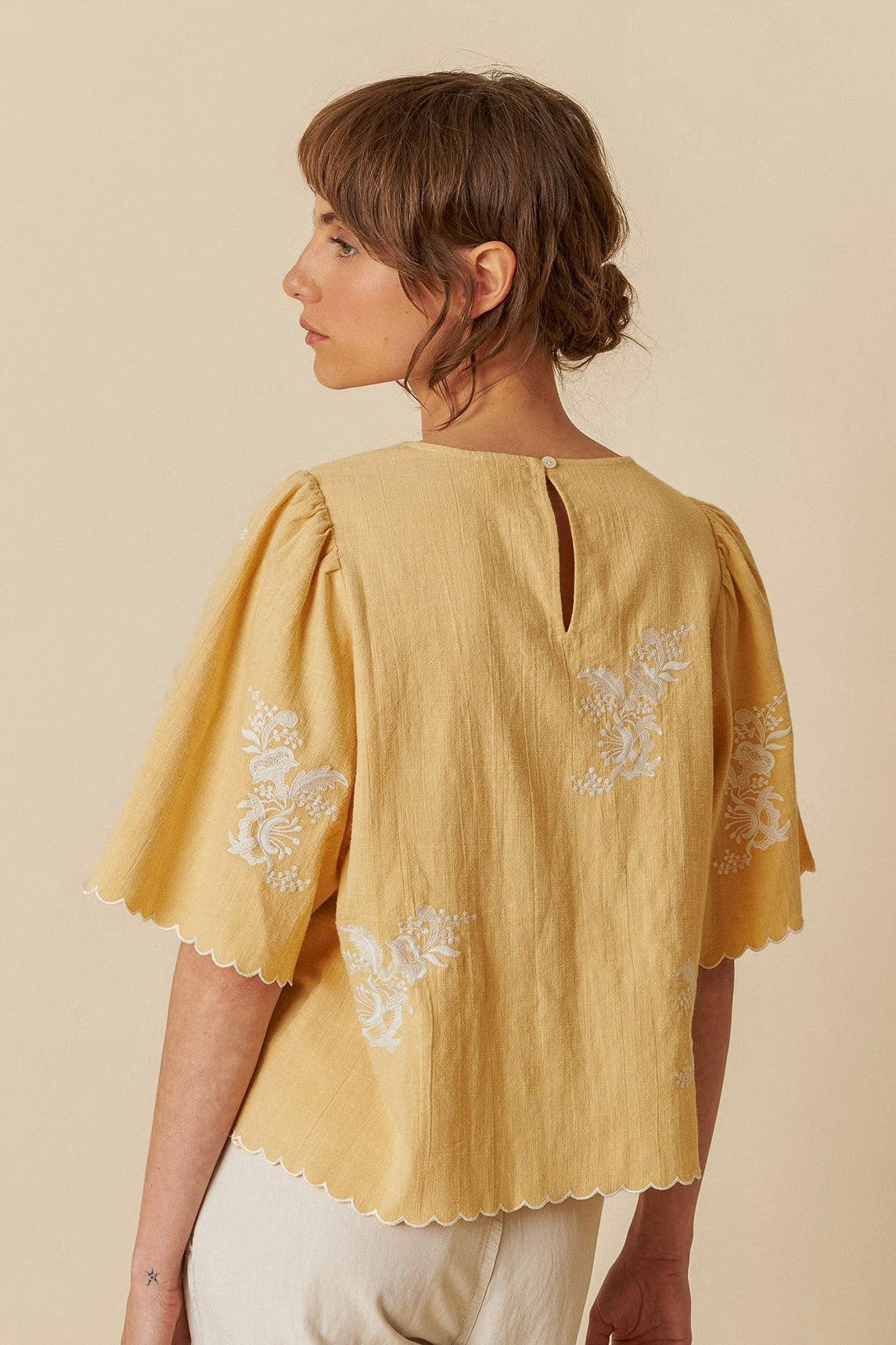Indi & Cold: Butterfly Sleeve Blouse