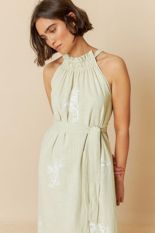 Indi & Cold: Embroidered Dress