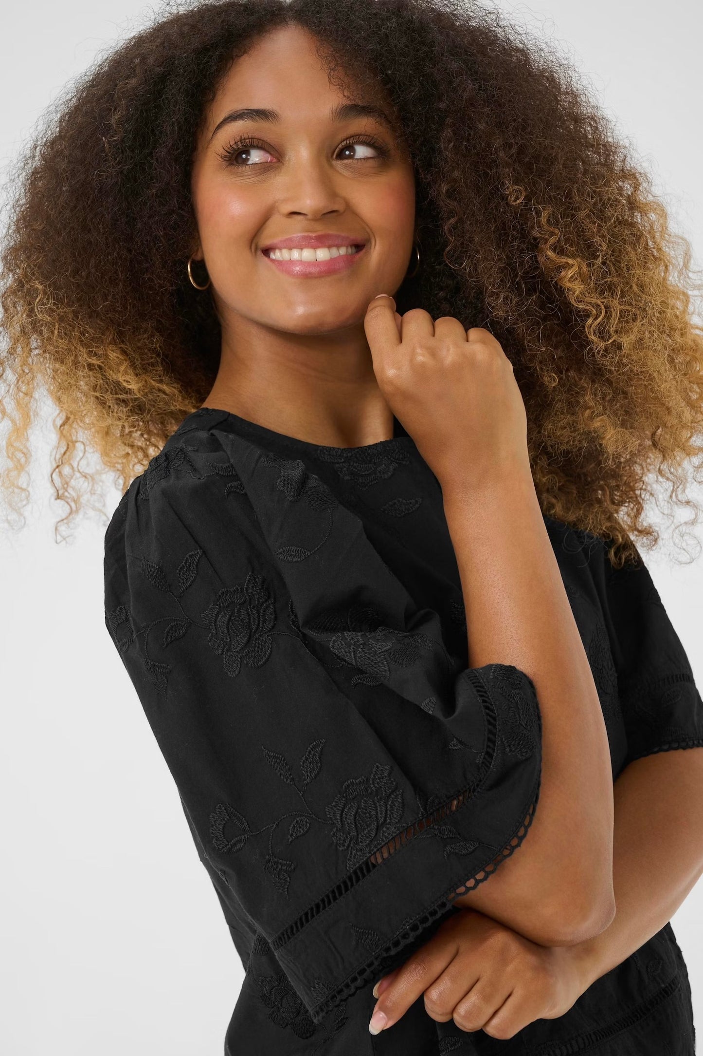 Cream: Anais Blouse