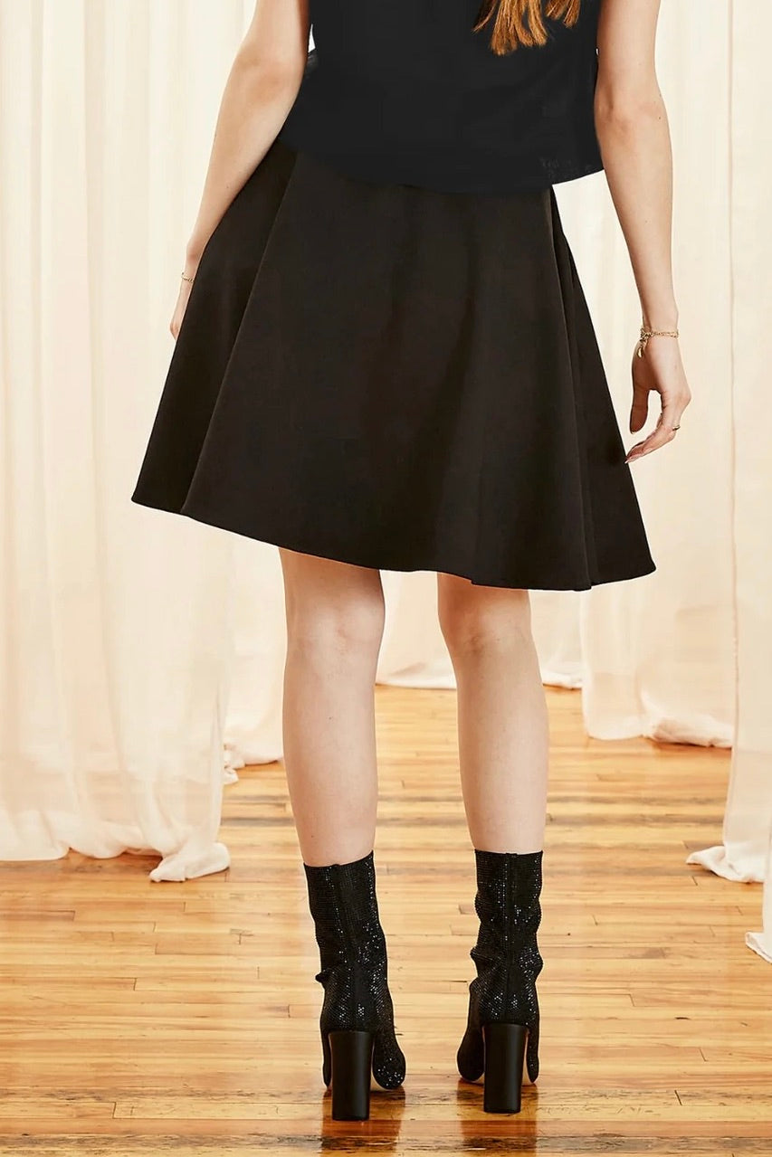 Melow par Melissa Bolduc: Lucile Skirt Black