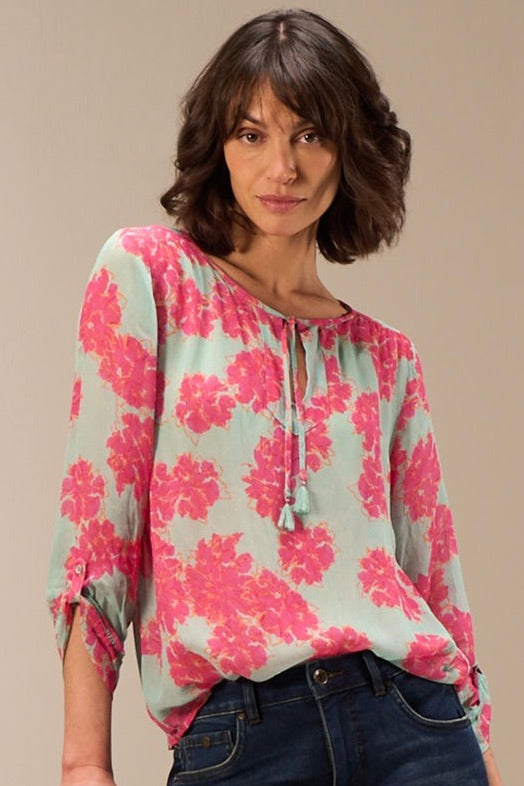 Nile: Floral Blouse