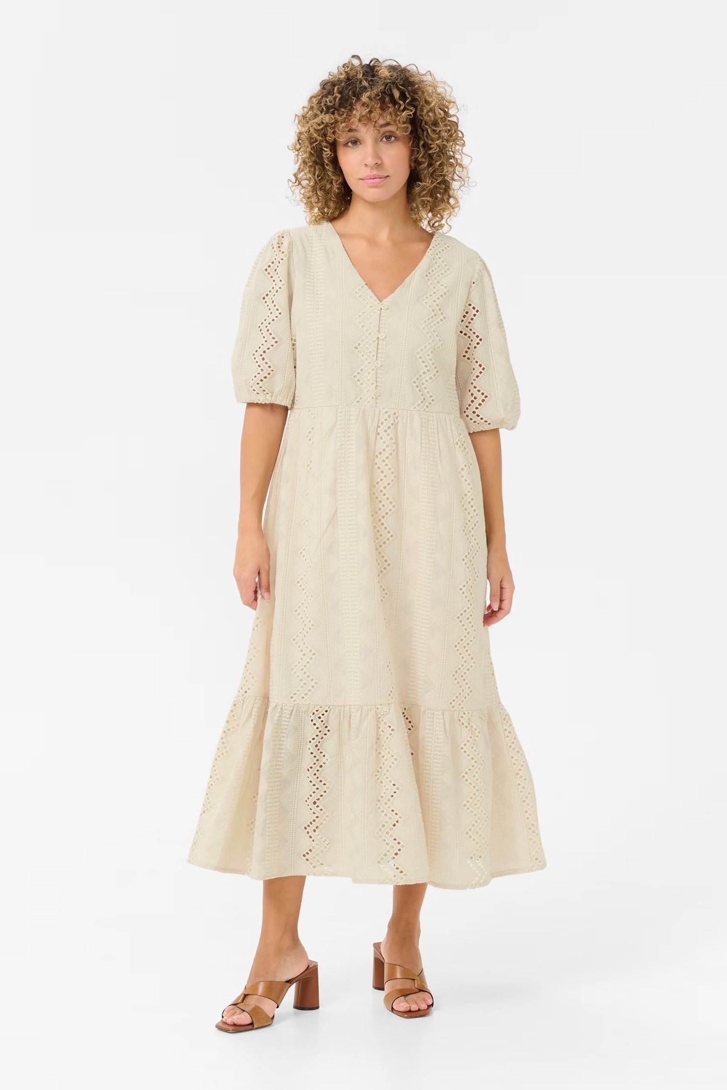 Cream: Brielle Dress