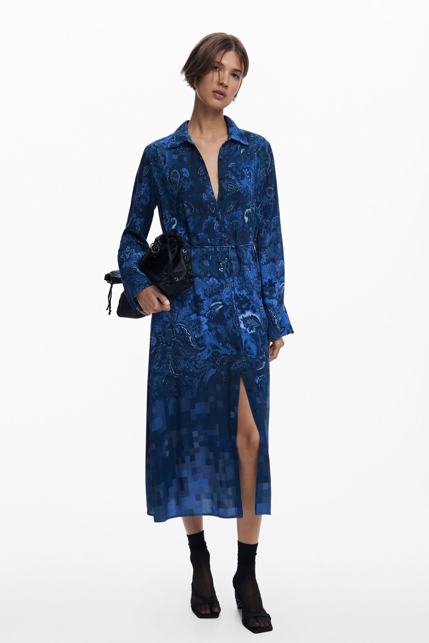 Desigual: Paisley Shirt Dress