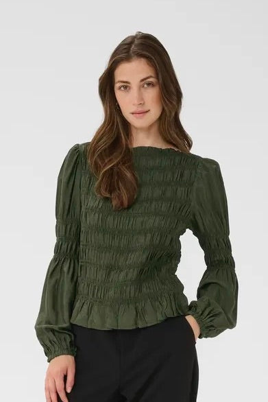 Cream: Henva Blouse (3 Colours)