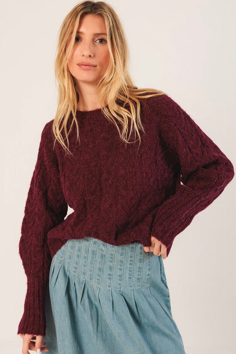 Indi & Cold: Cable Sweater (2 Colours)
