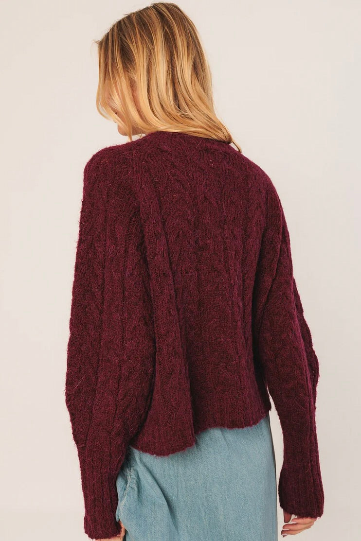 Indi & Cold: Cable Sweater (2 Colours)