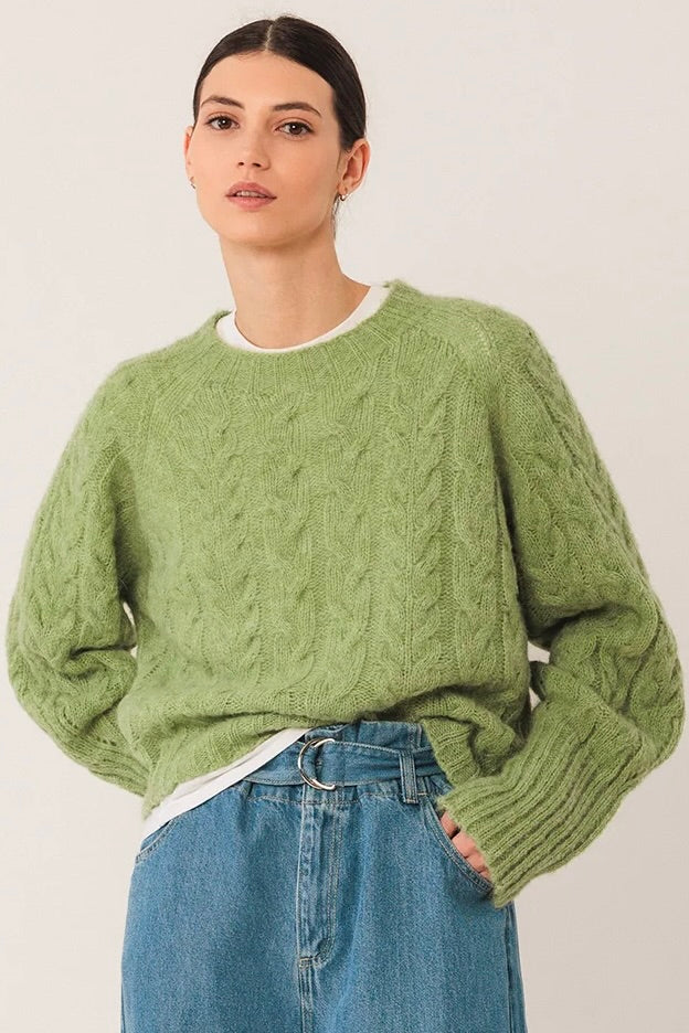 Indi & Cold: Cable Sweater (2 Colours)