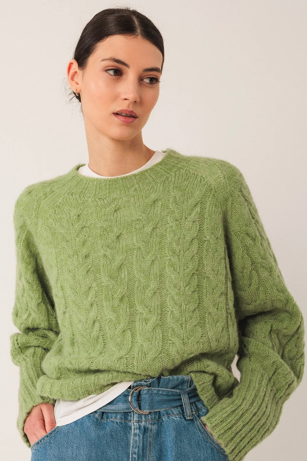 Indi & Cold: Cable Sweater (2 Colours)