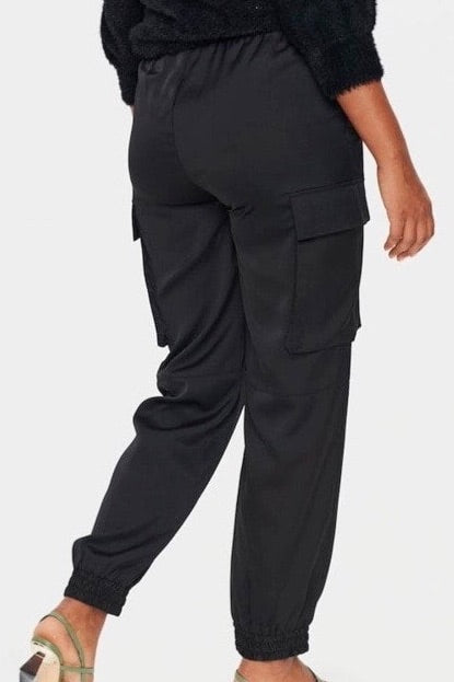 Saint Tropez: Cargo Pants Black