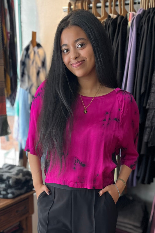 Allison Wonderland: Flash Blouse (2 Colours)