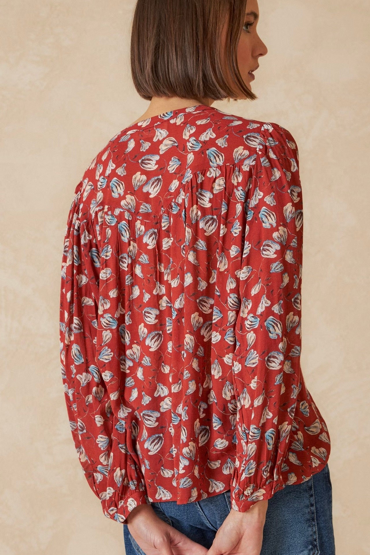 Indi & Cold: Printed Blouse