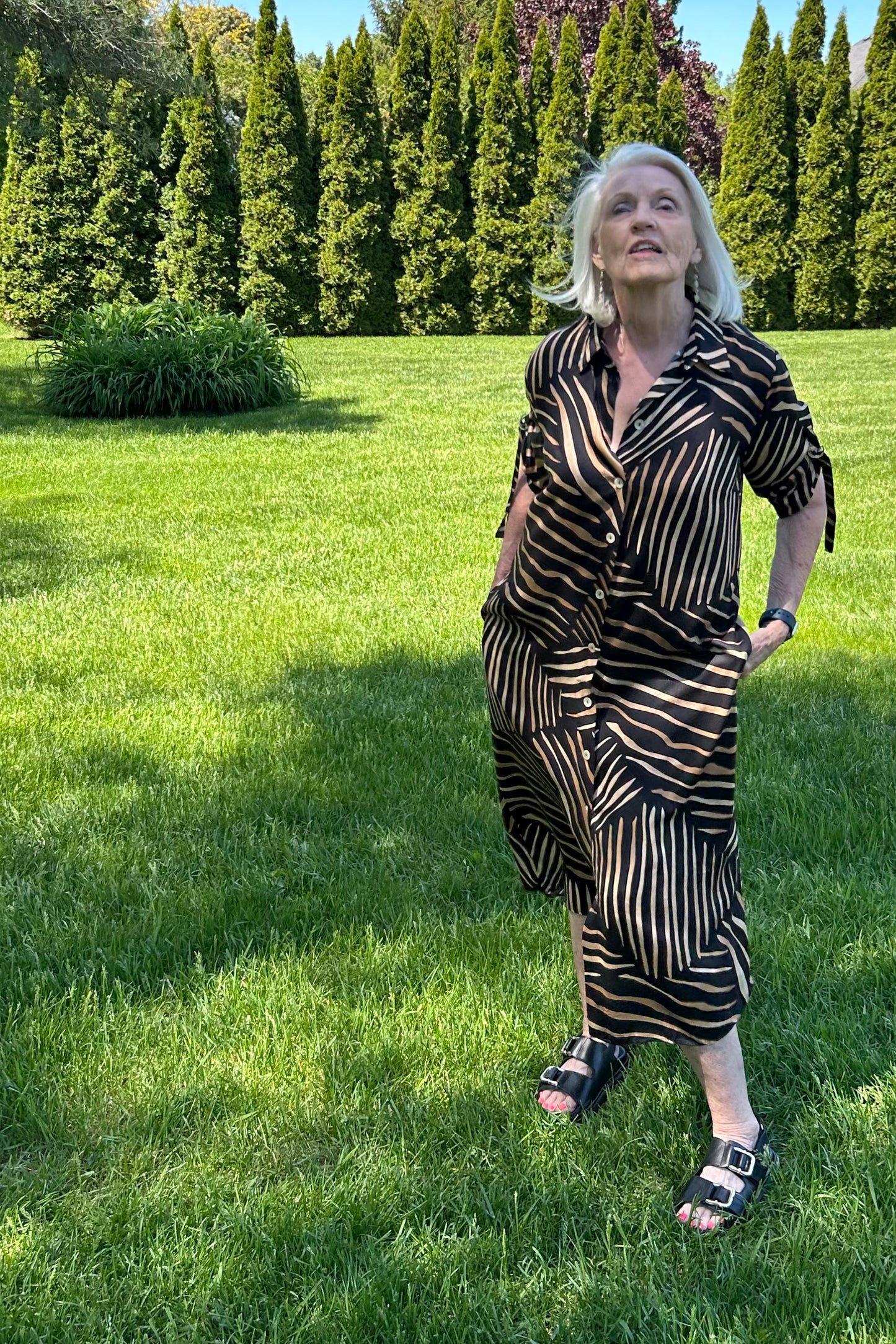 VLT's: Printed Dress