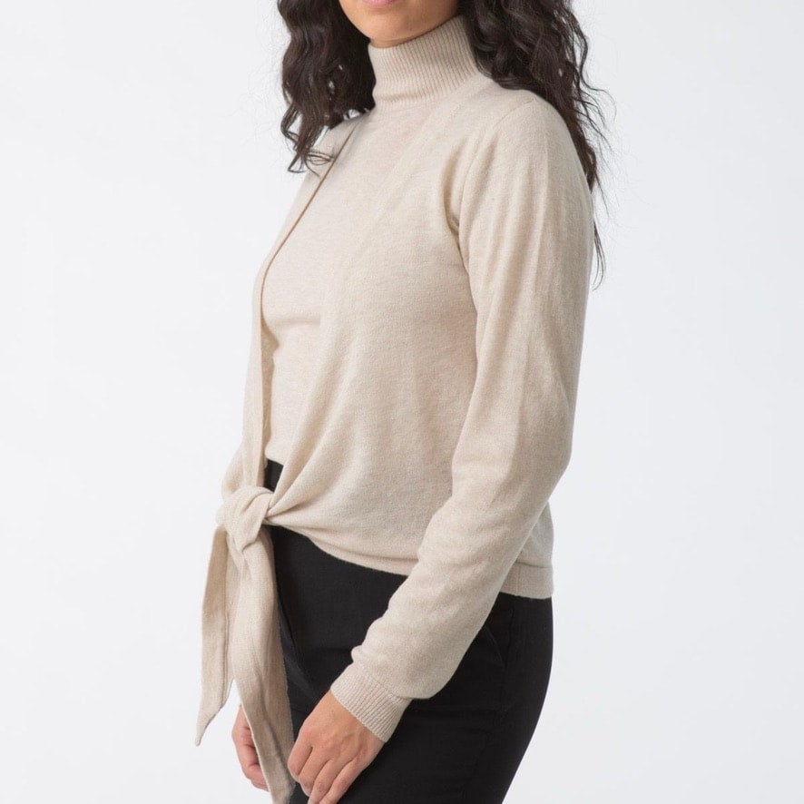 Dinadi: Merino Wrap Cardigan (3 Colours)