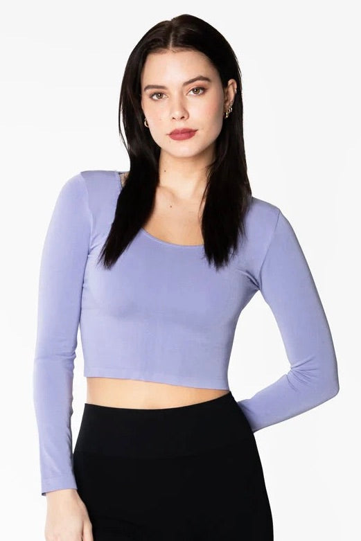 C'est Moi: Long Sleeve Crop Top (6 Colours)