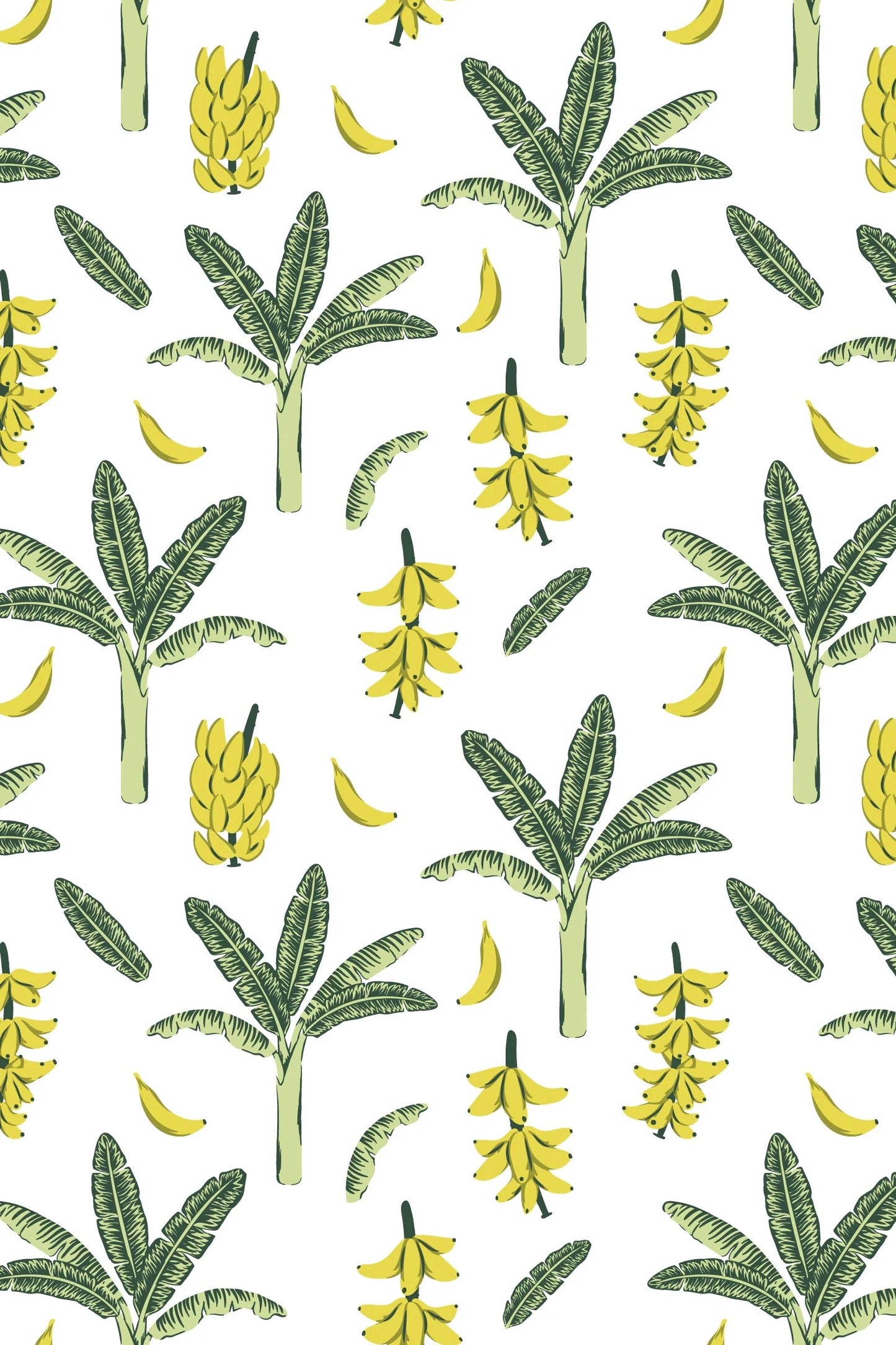 Poplin & Co: Banana Palm Print Blouse