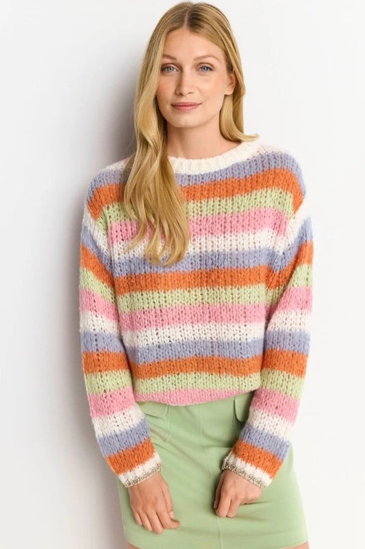 Rich & Royal: Striped Sweater