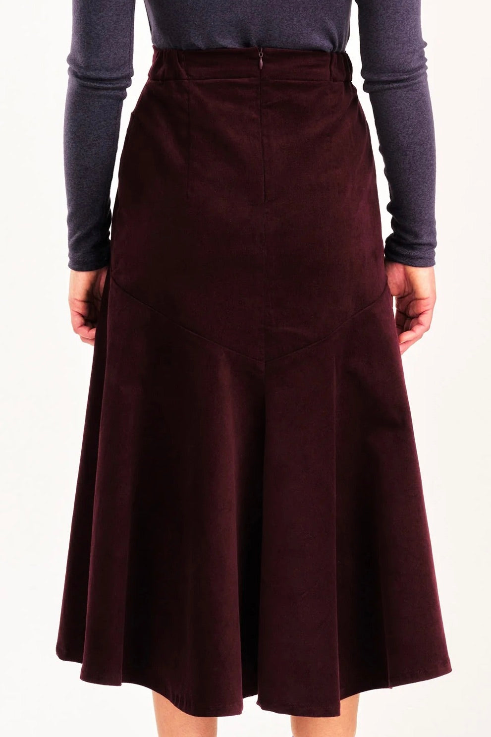 Jennifer Glasgow: Fjord Corduroy Skirt (2 Colours)