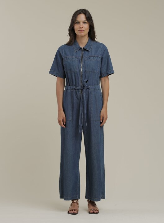 La Fee Maraboutee: Denim Jumpsuit