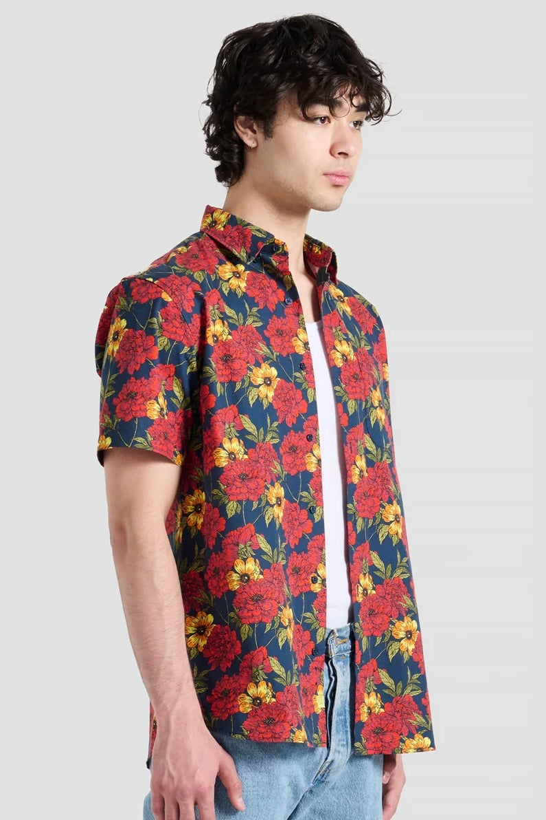 Poplin & Co: Wild Peonies Shirt