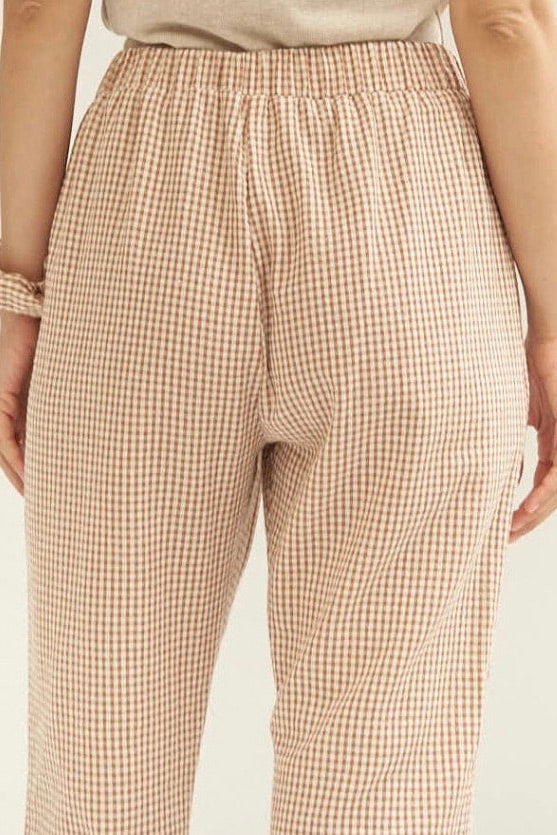 Mus & Bombon: Ilia Gingham Pants