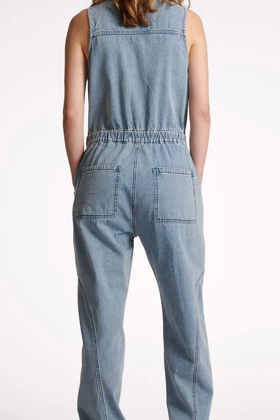 One Teaspoon: Lilly Denim Jumpsuit