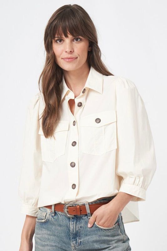 Repeat: Cotton Blouse Jacket