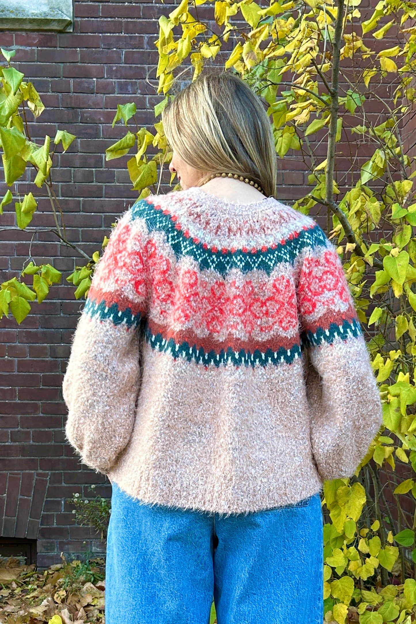 Free People: Festive Frost Sweater