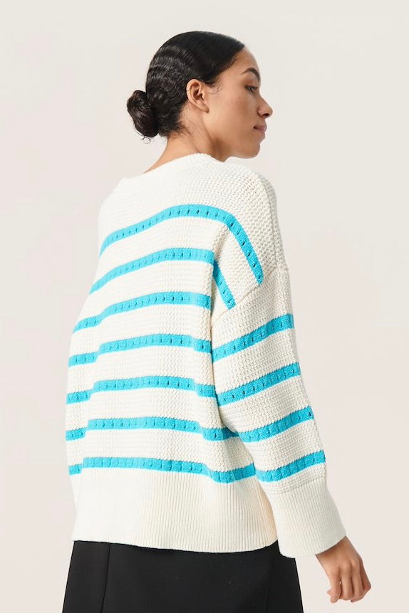 Soaked in Luxury: Ravaline Striped Sweater