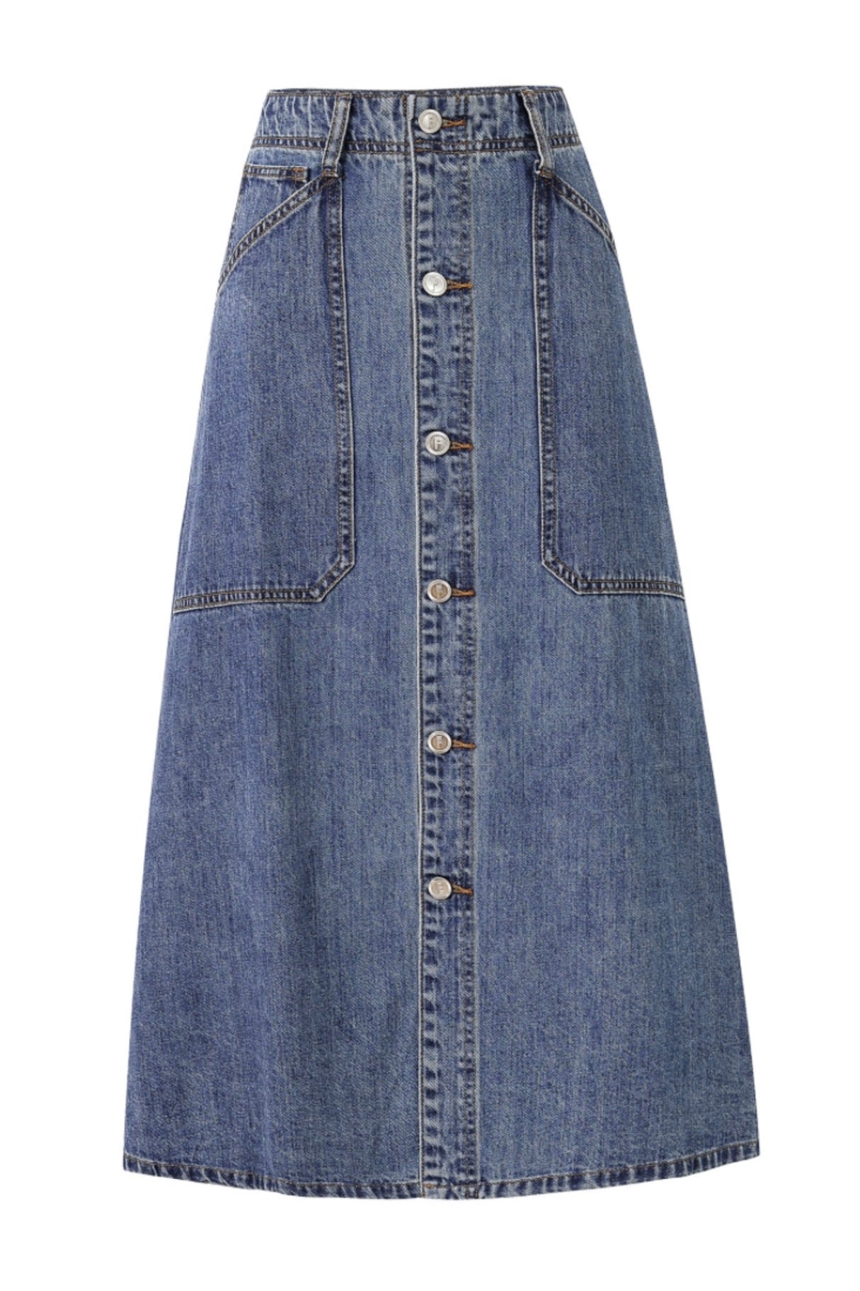 Frnch: Cathy Denim Skirt