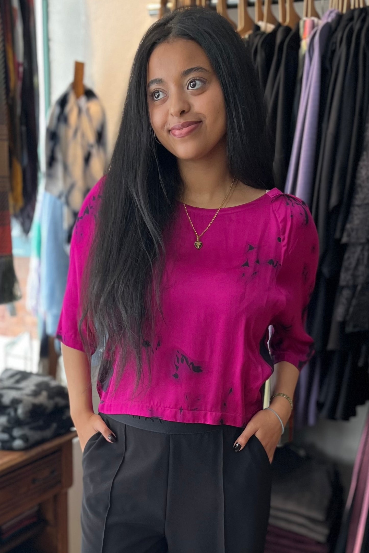 Allison Wonderland: Flash Blouse (2 Colours)