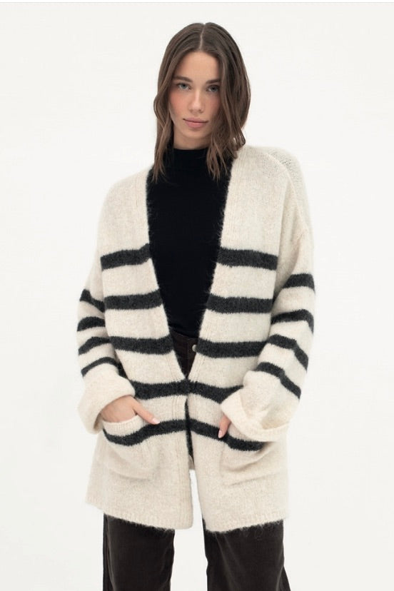 Mus & Bombon: Striped Cardigan