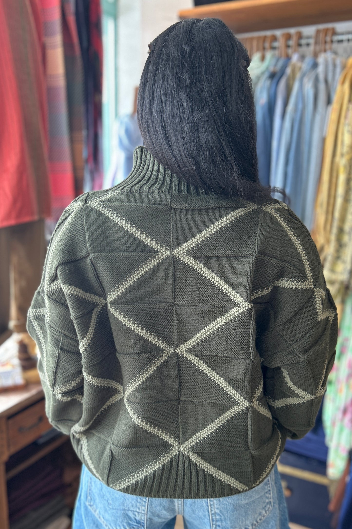 Astrid: Contrast Sweater (2 Colours)