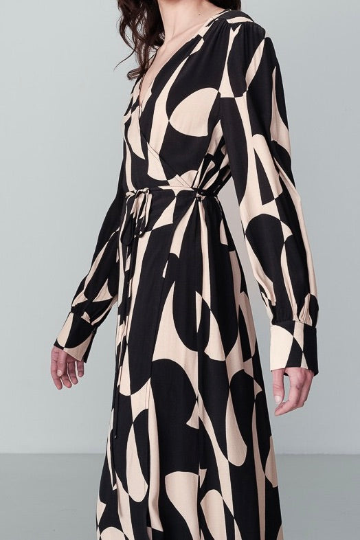 Grace & Mila: Nemours Wrap Dress