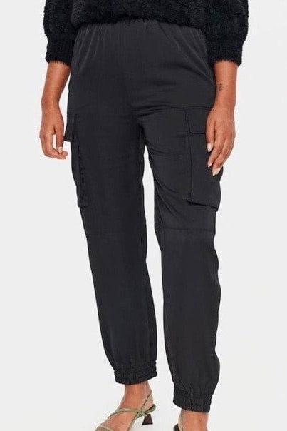 Saint Tropez: Cargo Pants Black