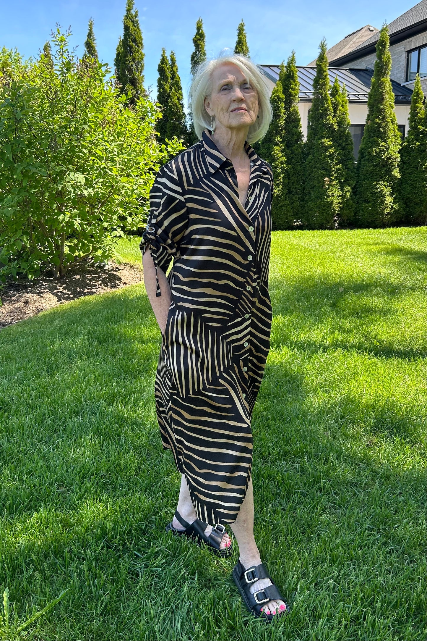 VLT's: Printed Dress