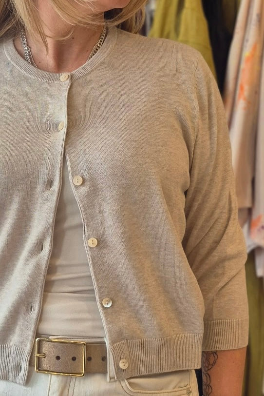Repeat: Cropped Cardigan (3 Colours)