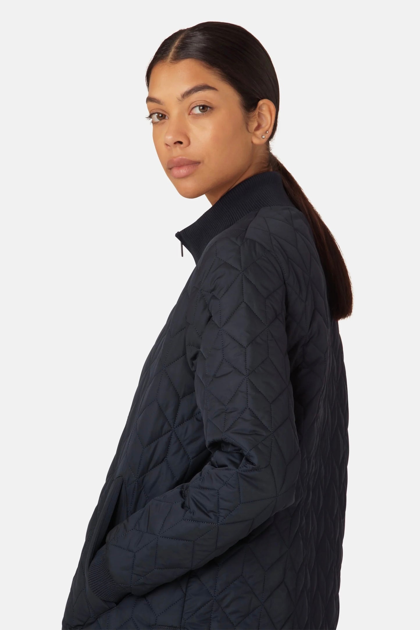 Ilse Jacobsen: Black Quilted Jacket