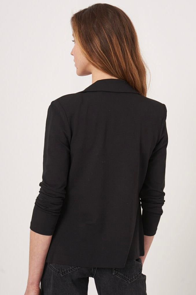 Repeat: Jersey Blazer Black