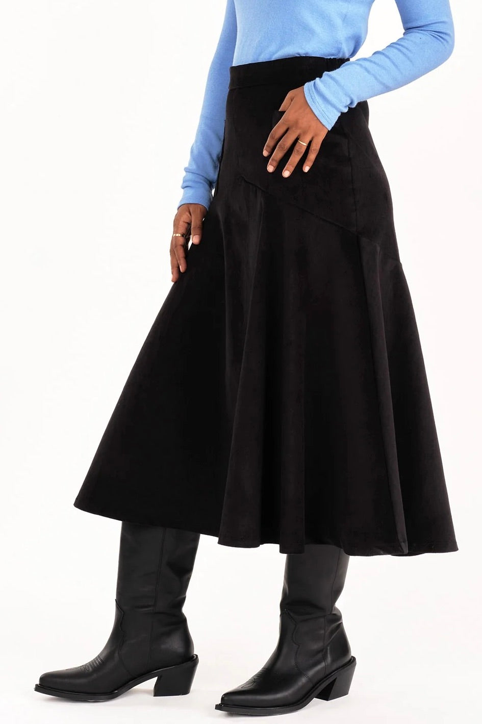 Jennifer Glasgow: Fjord Corduroy Skirt (2 Colours)