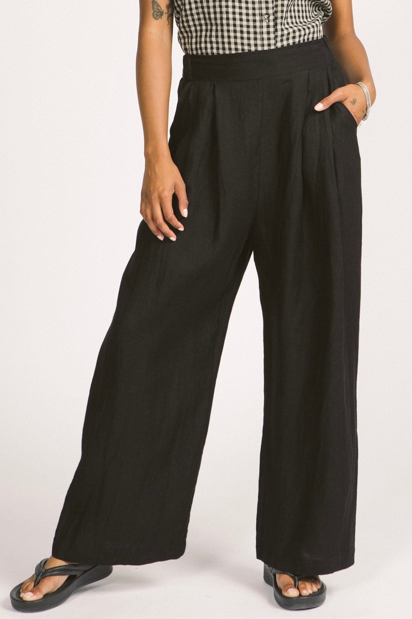 Allison Wonderland: Romy Linen Pant (2 Colours)