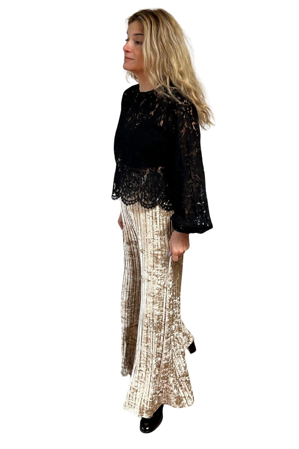 Free People: Star Sign Velvet Pant