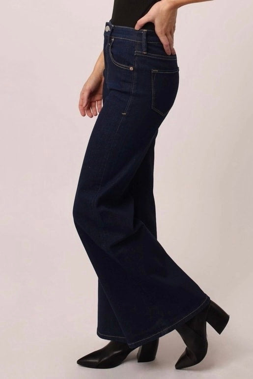 Copy of Dear John: Fiona Wide Leg Indigo