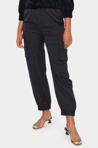 Saint Tropez: Cargo Pants Black